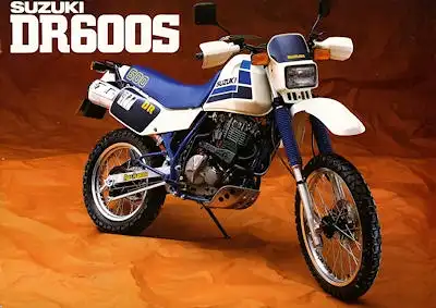 Suzuki DR 600 S Prospekt 1988