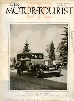 Deutscher Touring Club / Motor-Tourist 1928-1932