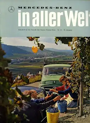Mercedes-Benz In aller Welt Nr. 70 8.1964