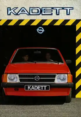 Opel Kadett D Prospekt 1.1984