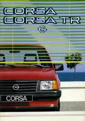 Opel Corsa Prospekt 8.1983