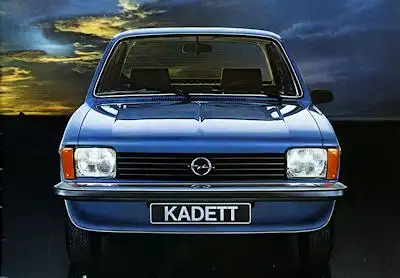 Opel Kadett C Prospekt 8.1978