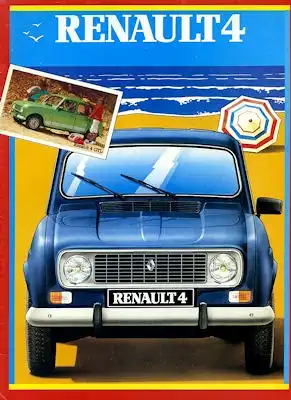 Renault 4 / 4 GTL Prospekt 1984