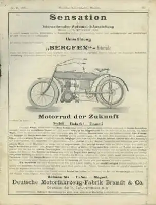 Deutscher Motorradfahrer 1906