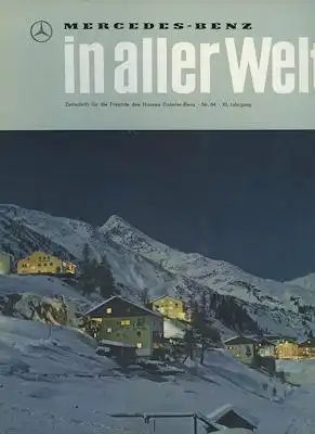 Mercedes-Benz In aller Welt Nr. 84 12.1966