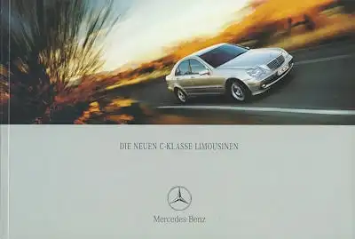 Mercedes-Benz C-Klasse Limousinen Prospekt 4.2000