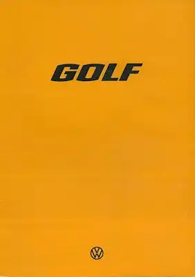 VW Golf 1 Prospekt 1.1978