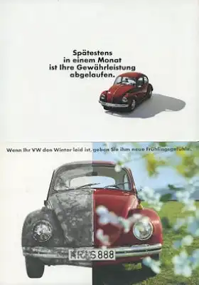 VW Verkäufer-Handbuch für Gebrauchte 2.1968