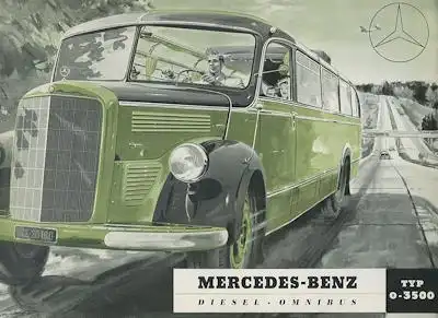 Mercedes-Benz O 3500 Prospekt 4.1951