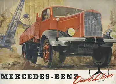 Mercedes-Benz L-5000 Diesel Prospekt 11.1950