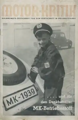 Motor-Kritik 1939 Heft 1