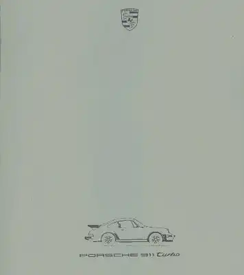 Porsche 911 Turbo Prospekt 7.1985