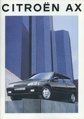 Citroen AX Prospekt 8.1993