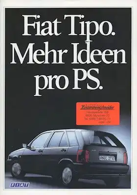 Fiat Tipo Prospekt 6.1988