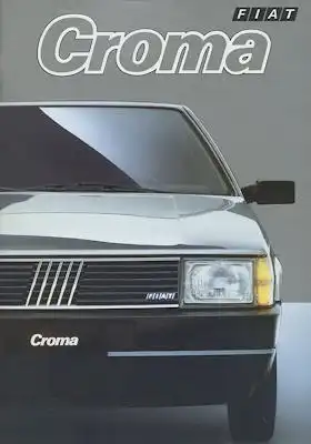 Fiat Croma Prospekt 7.1987