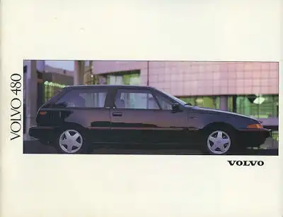Volvo 480 Prospekt 1992