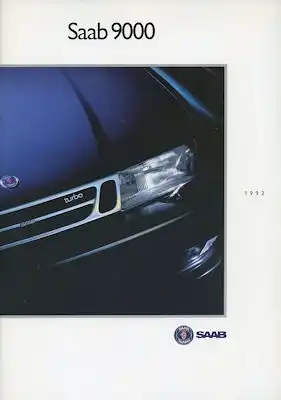 Saab 9000 Prospekt 1992