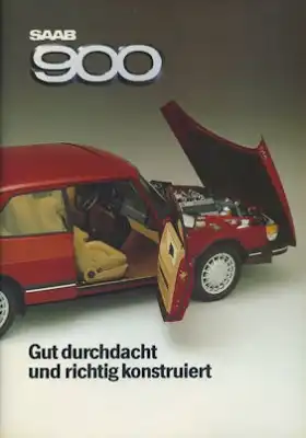 Saab 900 Prospekt 1984