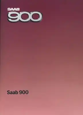 Saab 900 Prospekt 1984