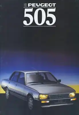 Peugeot 505 Prospekt 1988