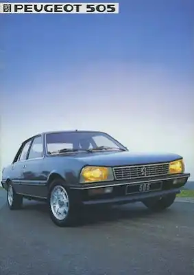 Peugeot 505 Prospekt 1984