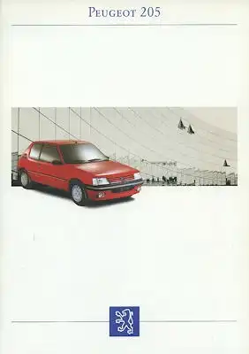 Peugeot 205 Prospekt 7.1992