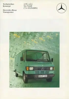 Mercedes-Benz Transporter Prospekt 8.1982