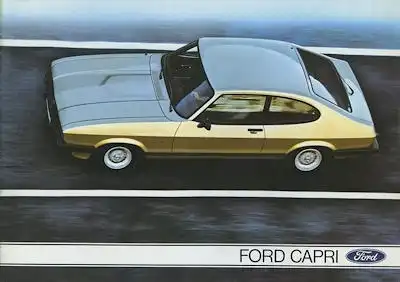 Ford Capri III Prospekt 1.1979