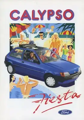 Ford Fiesta Calypso Prospekt 4.1991
