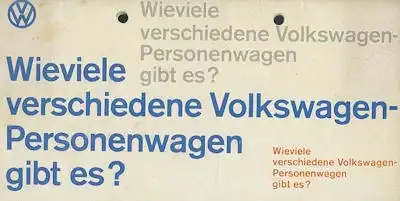 VW Programm 8.1965