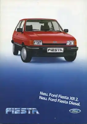 Ford Fiesta Prospekt 12.1983