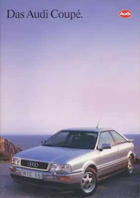Audi Coupé B 3 Prospekt 1.1992
