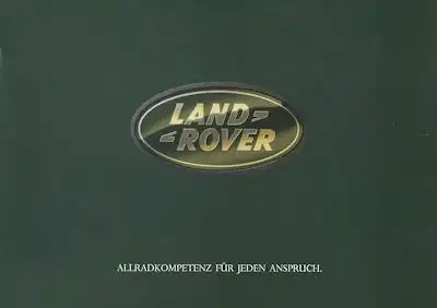 Land Rover Discovery / Range Rover Prospekt 5.1993