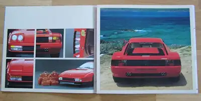 Ferrari Testarossa Prospekt 1985