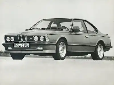 BMW Pressemappe 1984