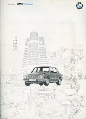 BMW Pressemappe 1984