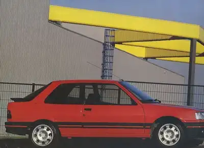 Peugeot 309 Pressemappe 1987