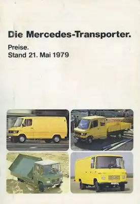Mercedes-Benz Transporter Preisliste 5.1979