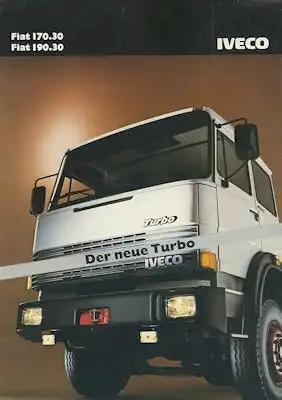 Iveco Fiat 170 / 190.30 Prospekt 1.1981