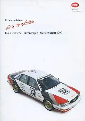 Audi / DTM Prospekt 11.1990