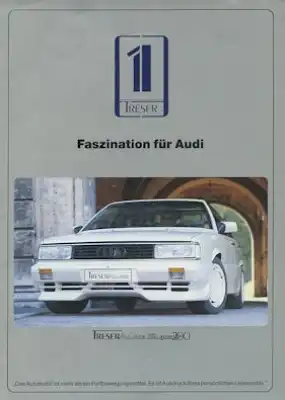 Audi / Treser 200 / 200 Quattro C 3 Prospekt 6.1985