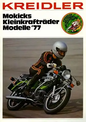 Kreidler Programm Kleinkrafträder 1977