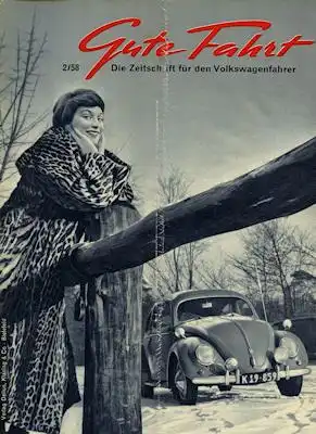 VW Gute Fahrt Heft 2 1958