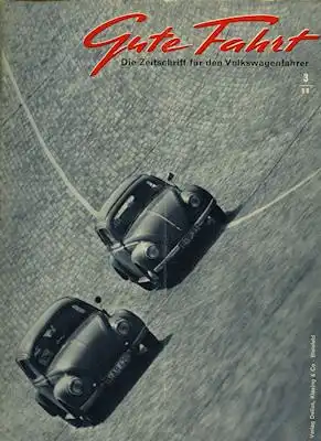 VW Gute Fahrt Heft 3 1958