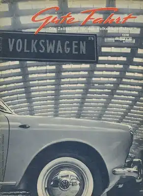 VW Gute Fahrt 1961 Heft 12