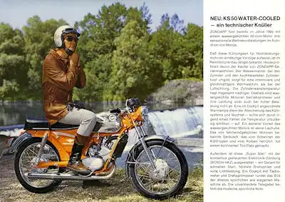 Zündapp 125 und 50 ccm Motorrad Programm 1973