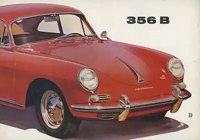Porsche 356 B Prospekt 1960