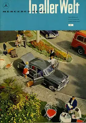 Mercedes-Benz In aller Welt Nr. 43 8.1960