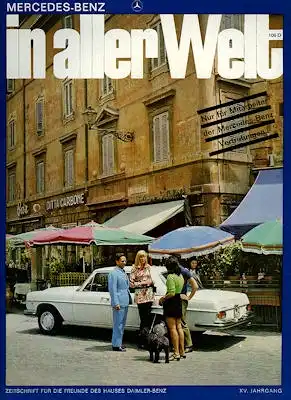 Mercedes-Benz In aller Welt Nr. 106 8.1970