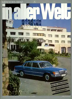 Mercedes-Benz In aller Welt Nr. 120 11.1972